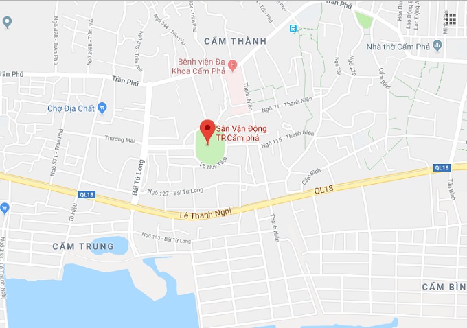 Thông tin sân vận động Cẩm Phả: Chảo lửa của Than Quảng Ninh tại V.League